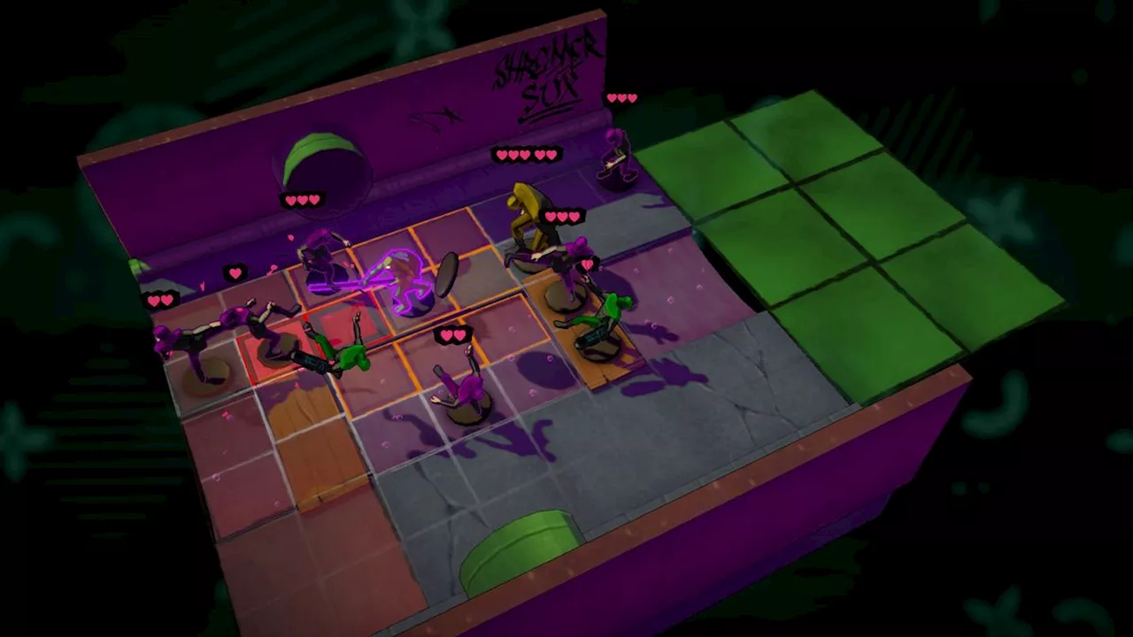 Teenage Mutant Ninja Turtles: Tactical Takedown trots out its turn-based tabletop tussles