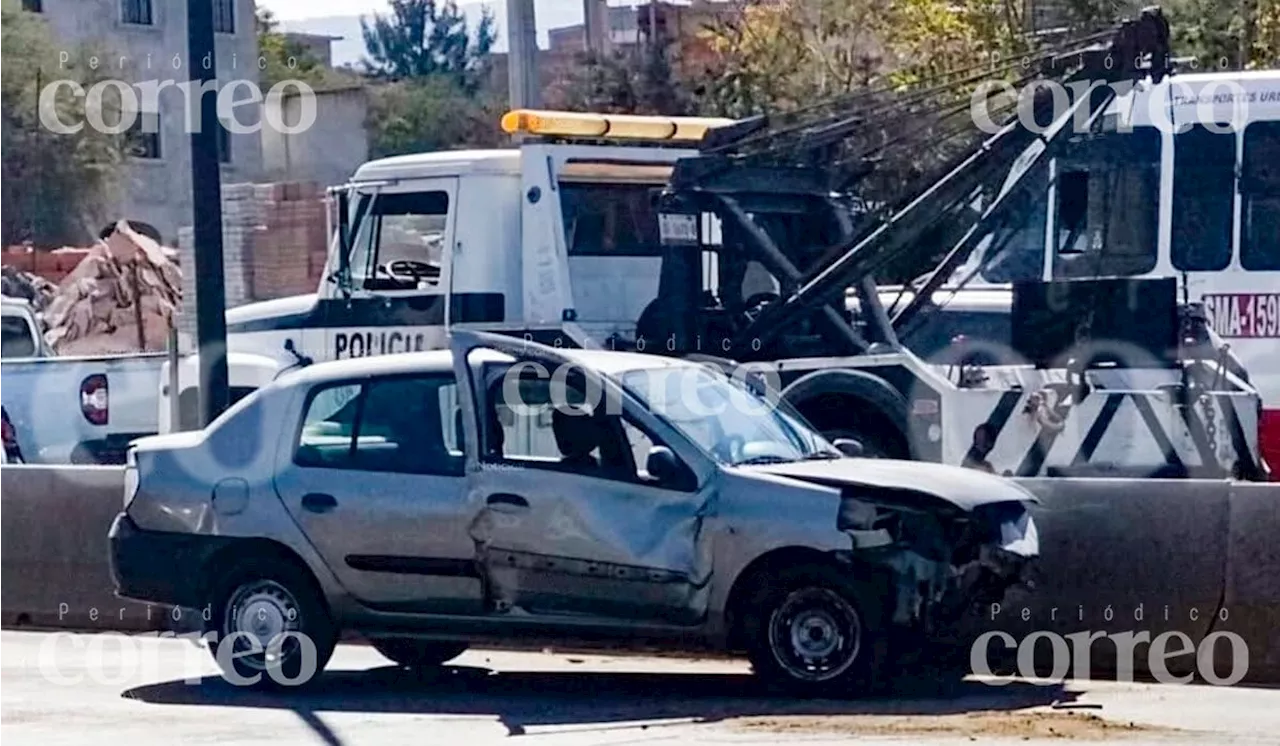 Conductor ebrio provoca choque en San Miguel; hay cuatro heridos