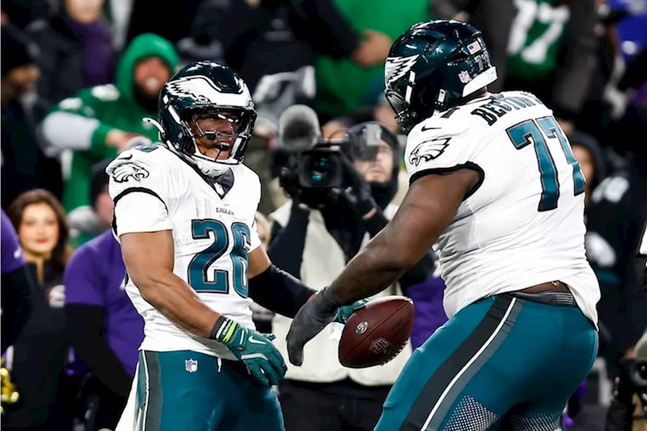 Eagles’ Saquon Barkley named NFC Offensive Player of the Month