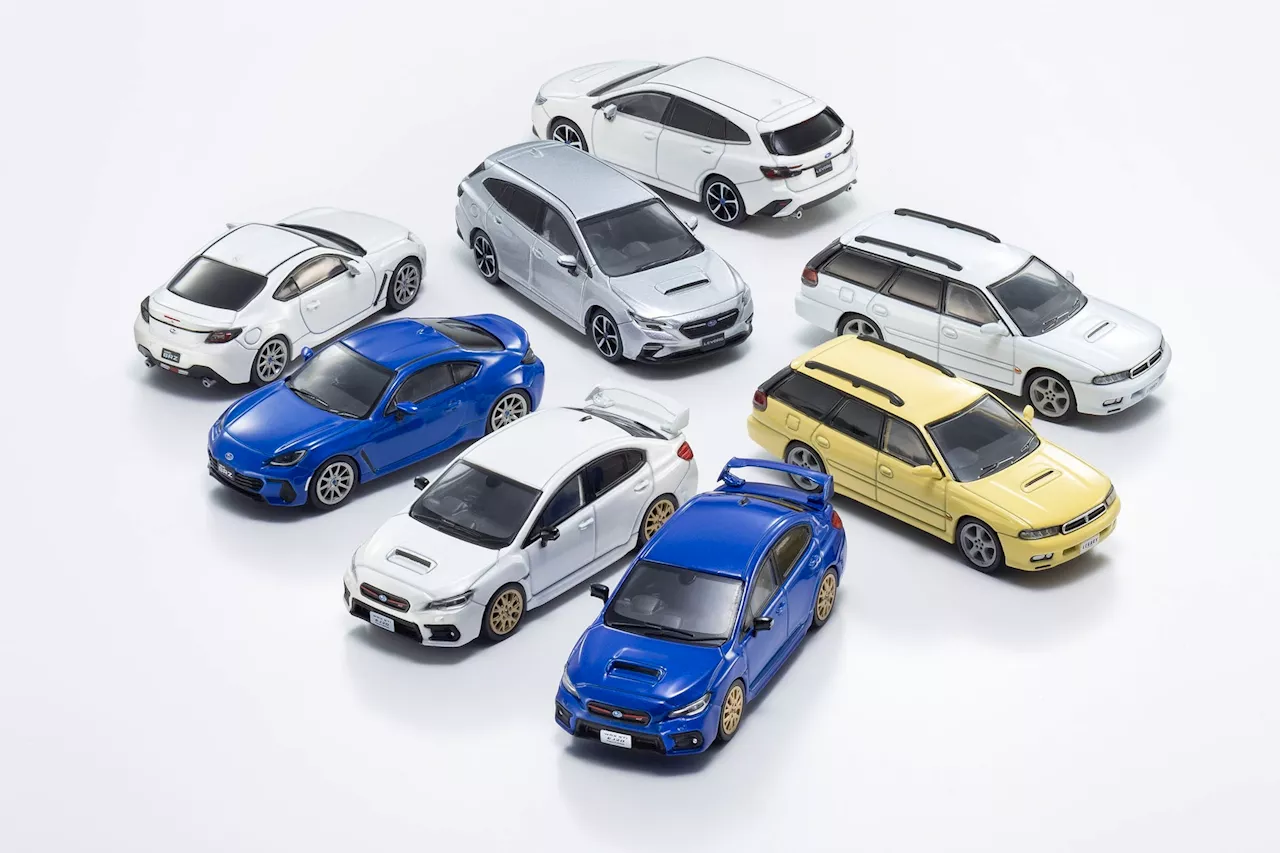 【京商】コンビニで始めるミニカーコレクション 「KYOSHO 64 Collection Vol.03 SUBARU」2024年12月6日(金)発売！