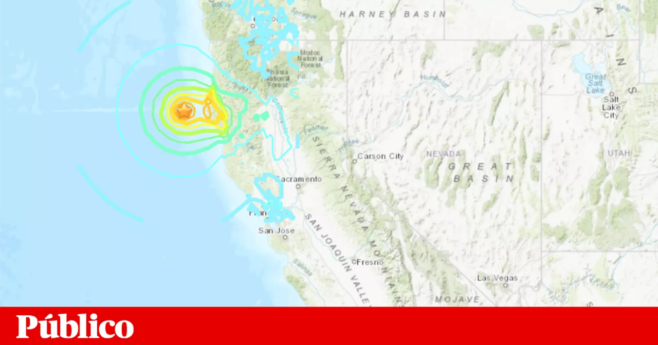 Sismo de magnitude 7 atinge a Califórnia