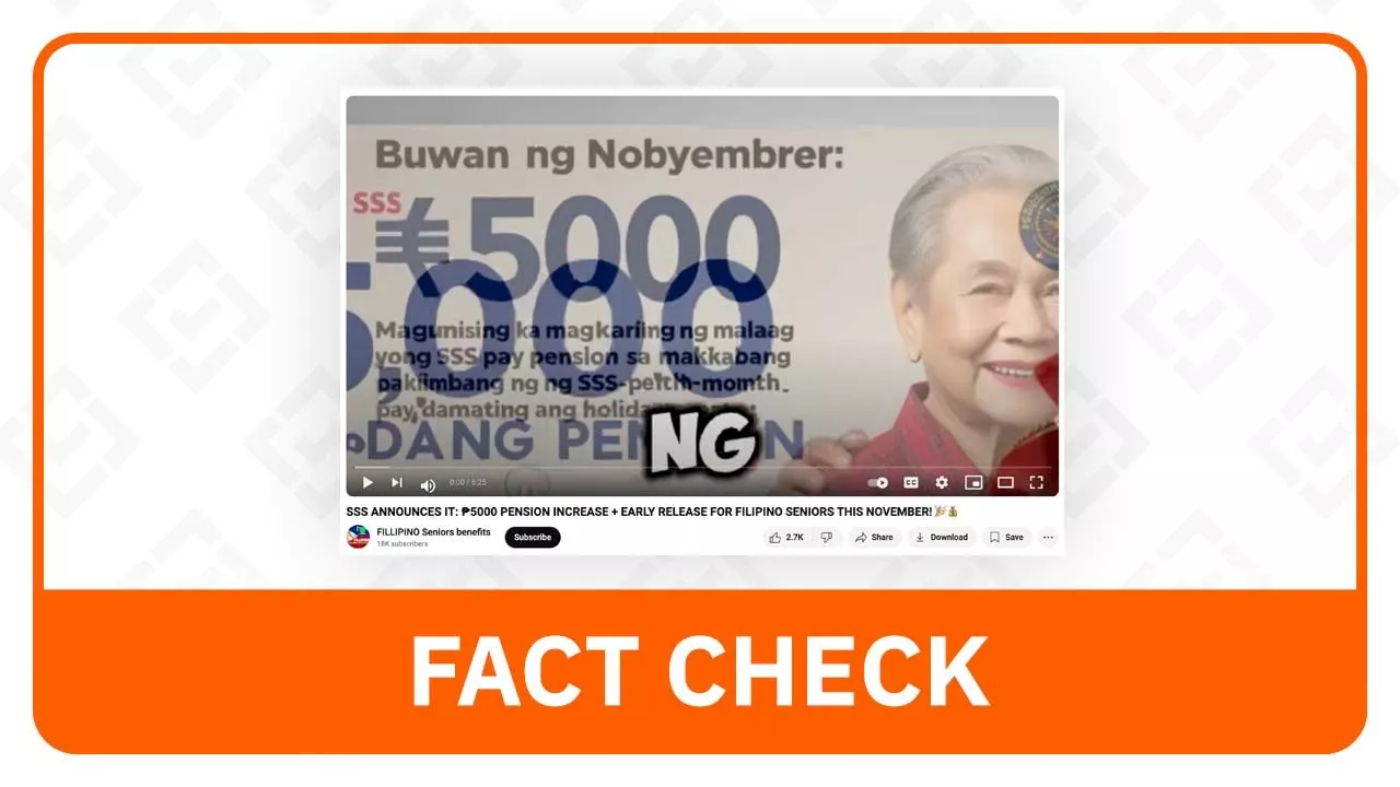 SSS Pension Increase Claims Debunked: Video Found Misleading