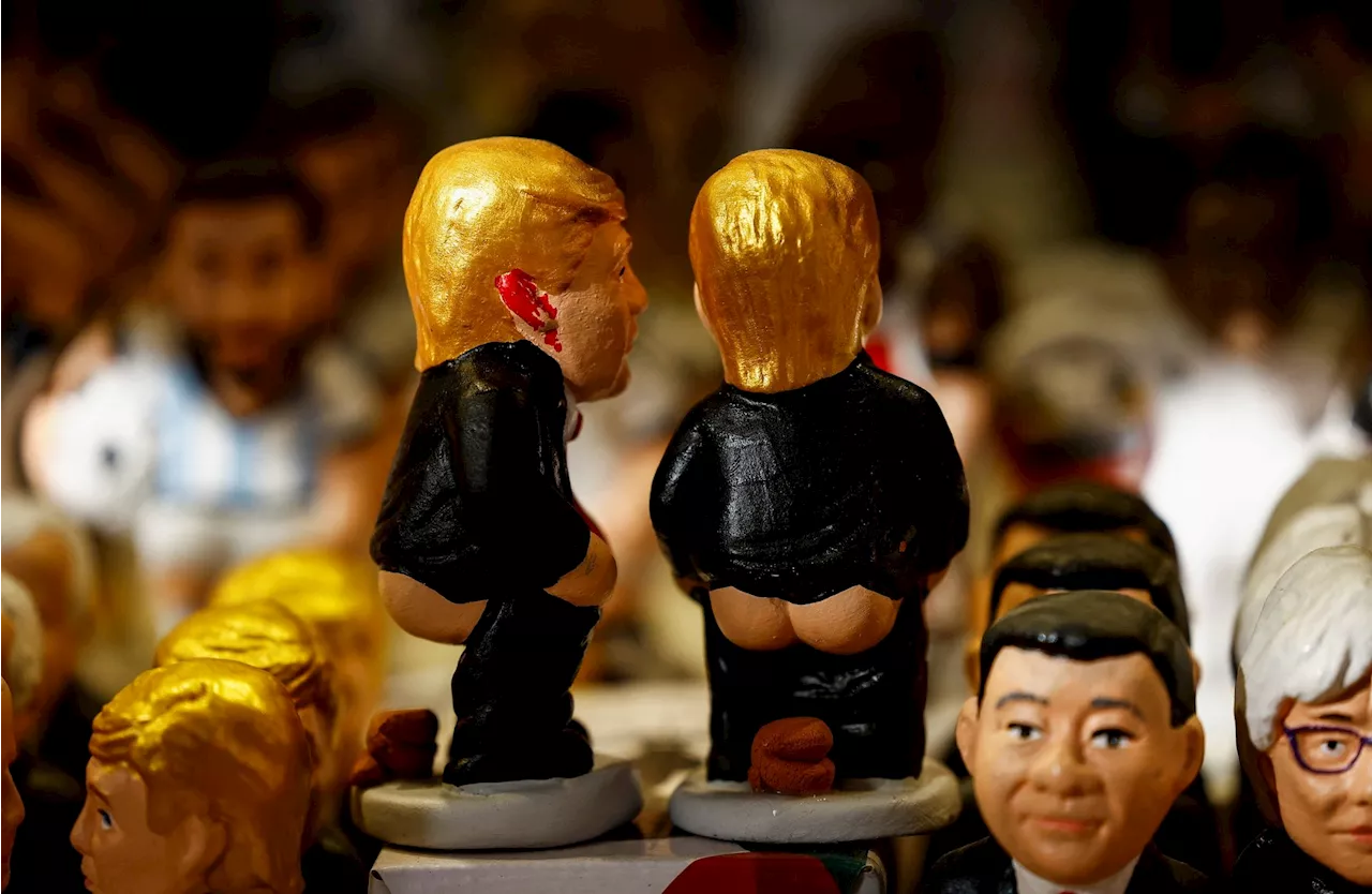 Trump Christmas ‘pooper’ figurine in ‘massive’ demand in Spain