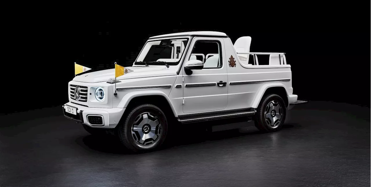 The Pope's Latest Ride Is an Electric Mercedes-Benz G-Class