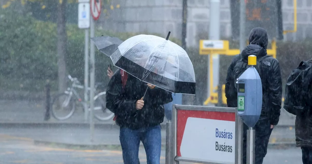 Storm Darragh Brings Weather Warnings to Seven Irish Counties