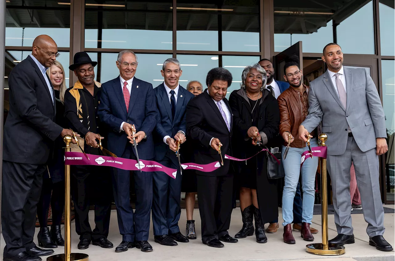 Eastside community center opens to fanfare, anchored by murals honoring San Antonio’s Black history