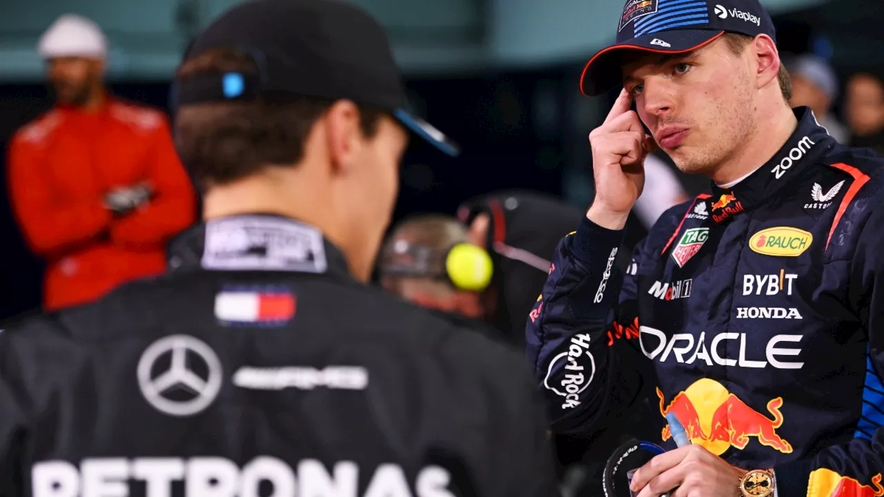 Guerra abierta entre Russell y Verstappen en la Fórmula 1