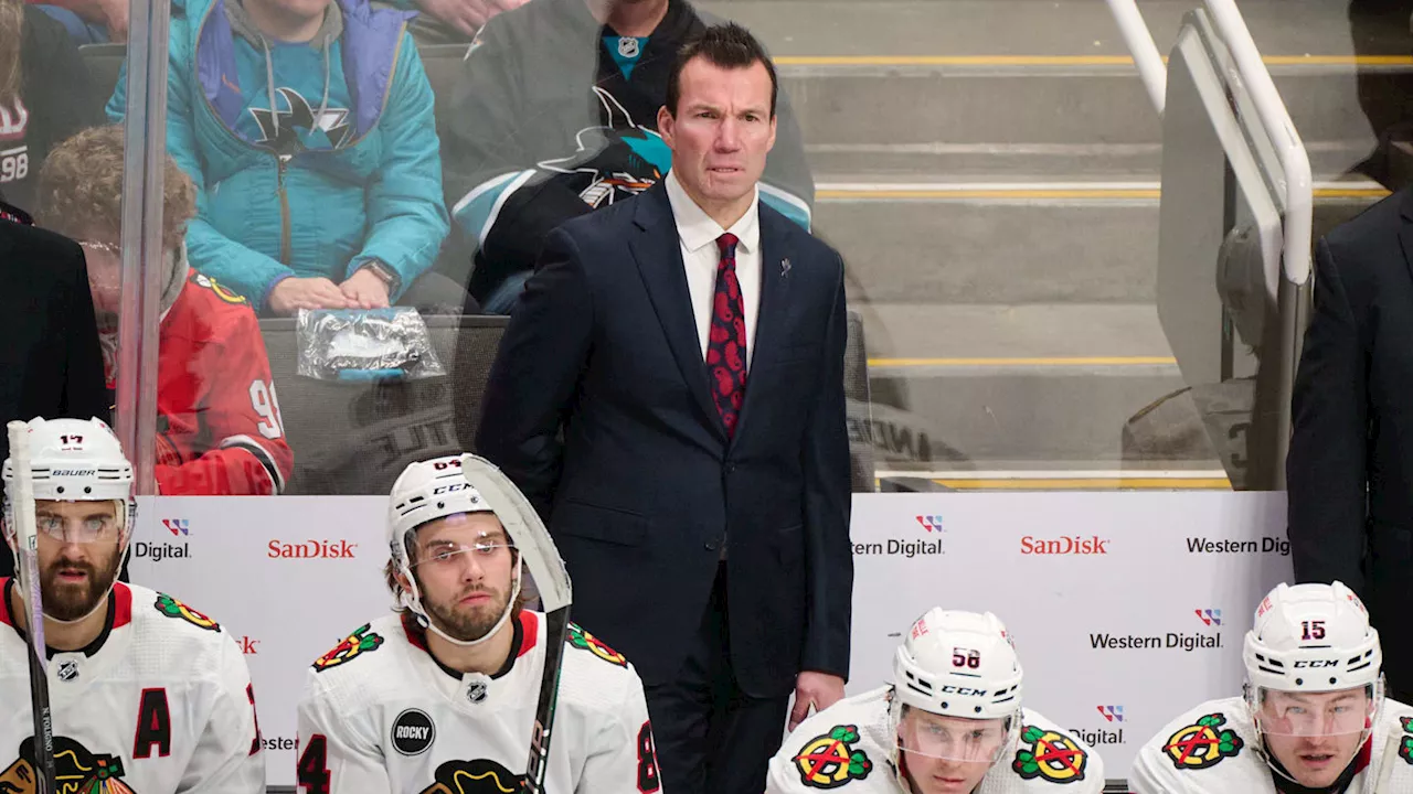 Blackhawks Fire Coach Luke Richardson Amid Disappointing Start to Season