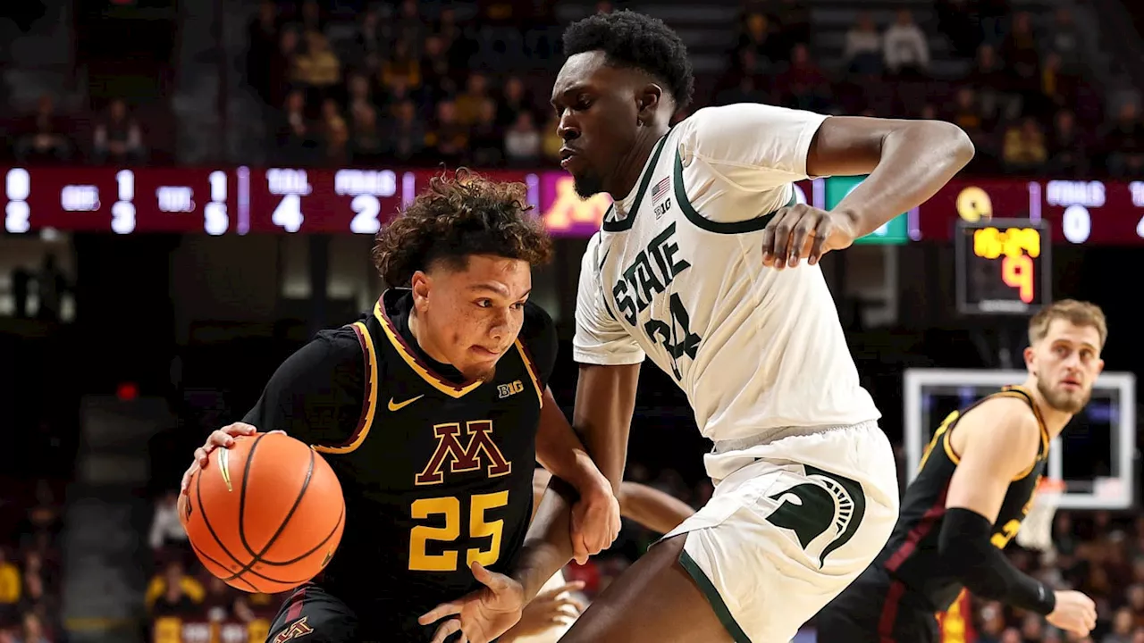 Gophers outmuscled in first Big Ten matchup, falling to Michigan State