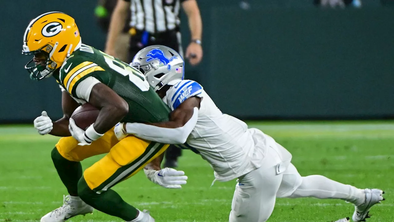 Packers-Lions Inactives: Three Starters Out, One Pregame Transaction