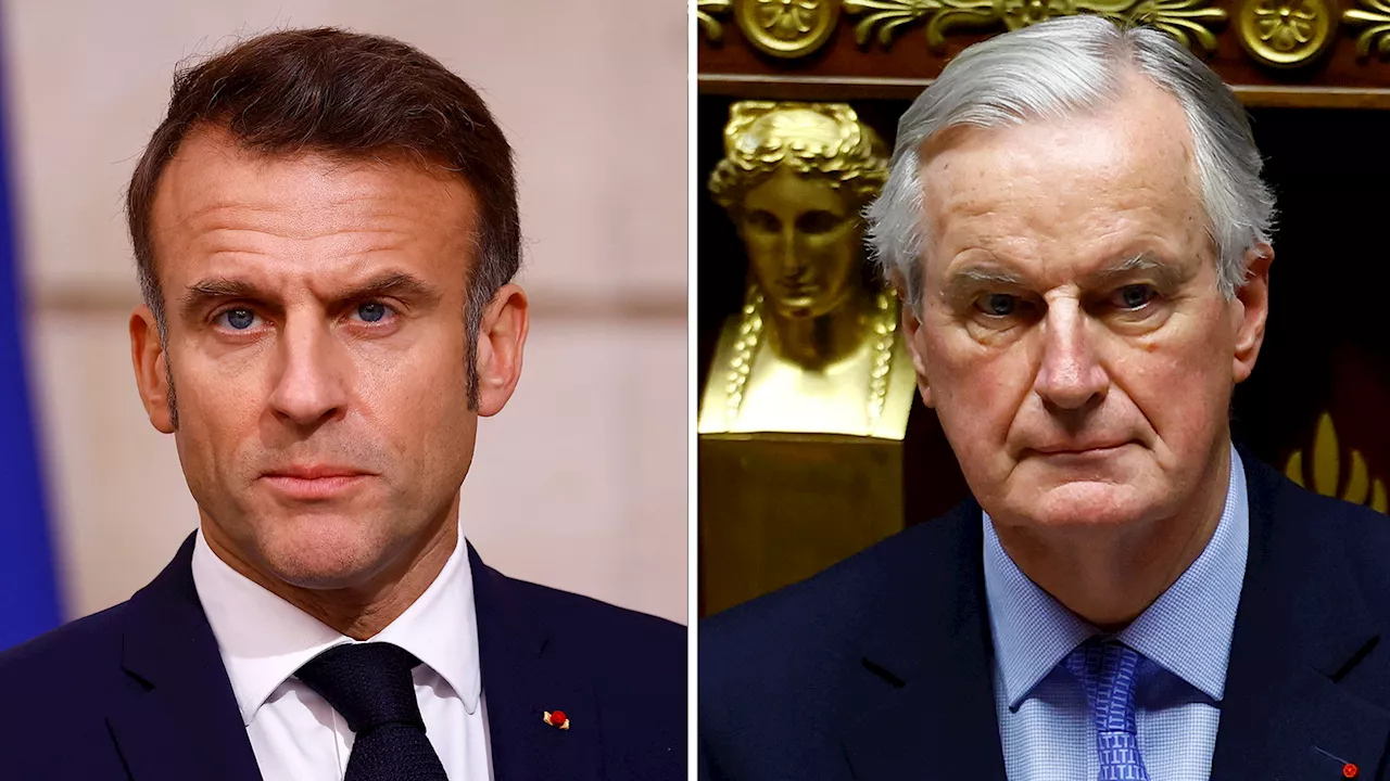 Barnier latest: Emmanuel Macron to give national address after French prime minister resigns