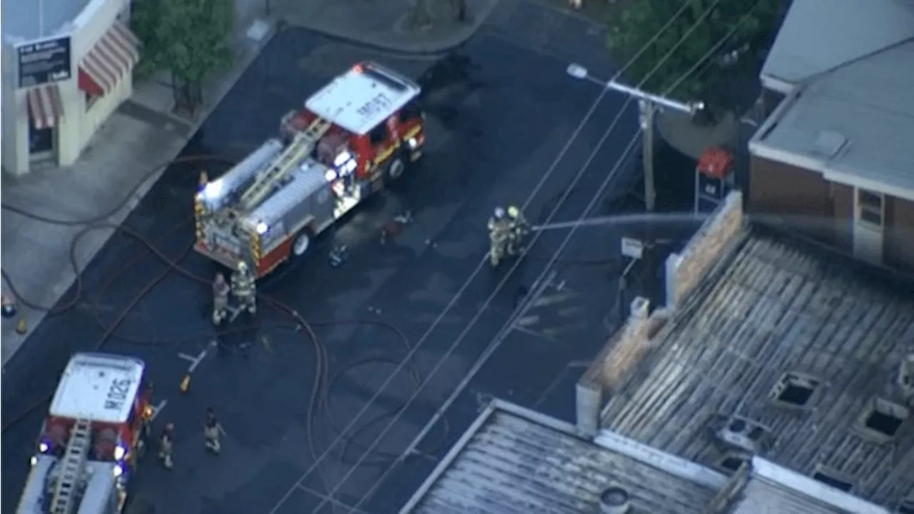 Hunt for ‘masked men’ after suspicious fire damages Melbourne synagogue