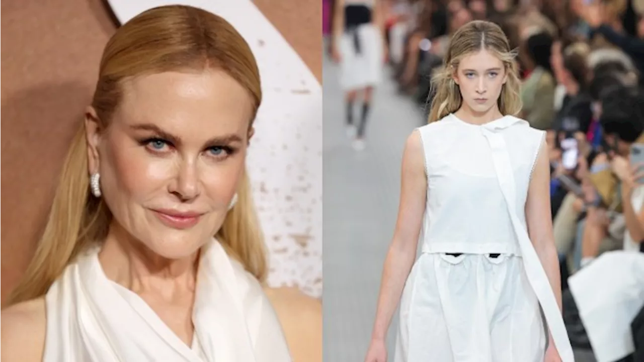 ‘I don’t think so’: Kidman on daughter’s runway debut after ‘nepotism’ backlash