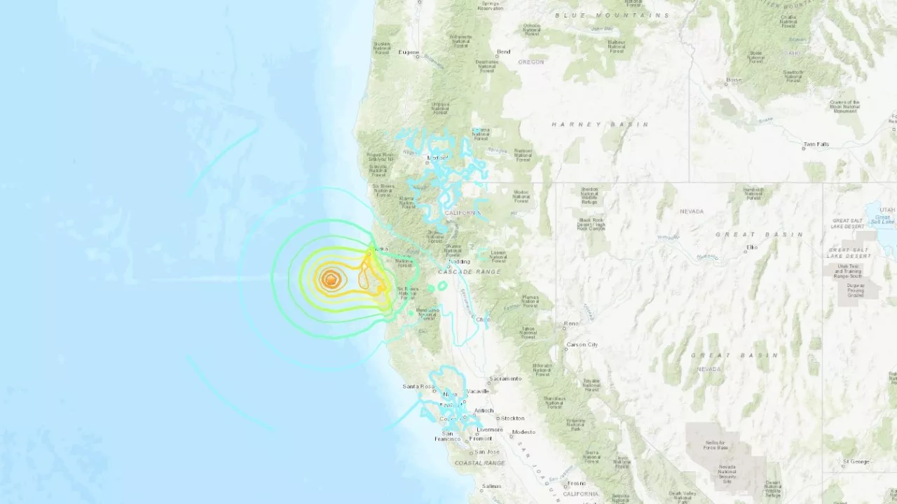 Tsunami alert after 7.0 magnitude earthquake shakes US West Coast