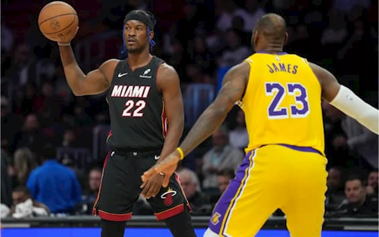 NBA, risultati della notte: i Lakers crollano anche a Miami, Atlanta non si ferma più