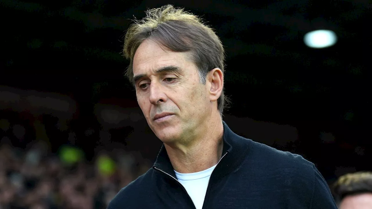 Julen Lopetegui: Under-pressure West Ham boss to be in charge against Wolves on Monday