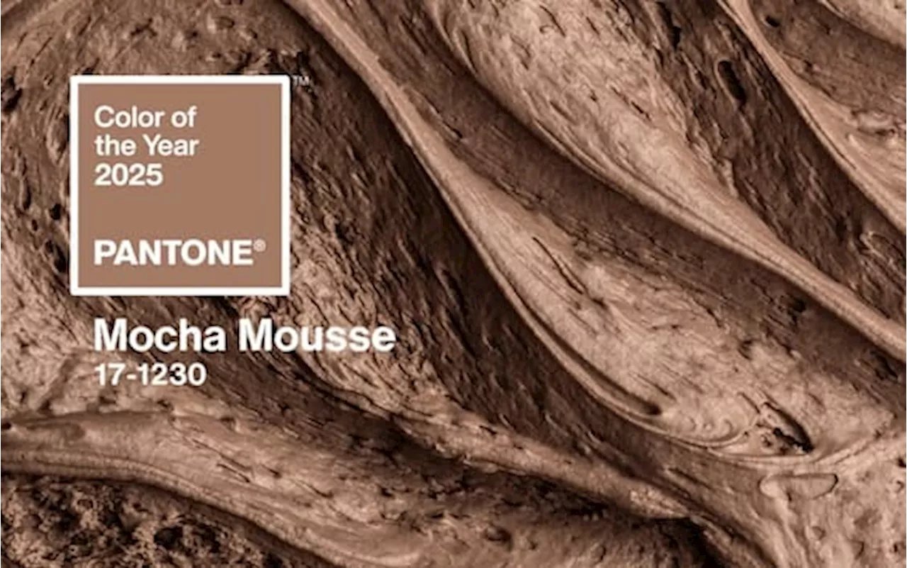 Pantone 2025, il Mocha Mousse è il colore dell'anno