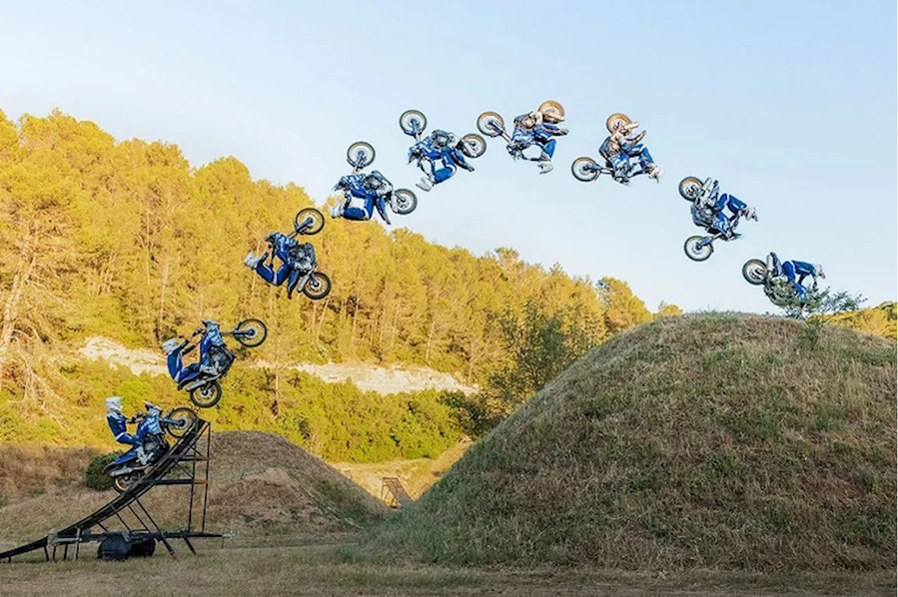 Backflip: Es geht auch mit der Yamaha Ténéré