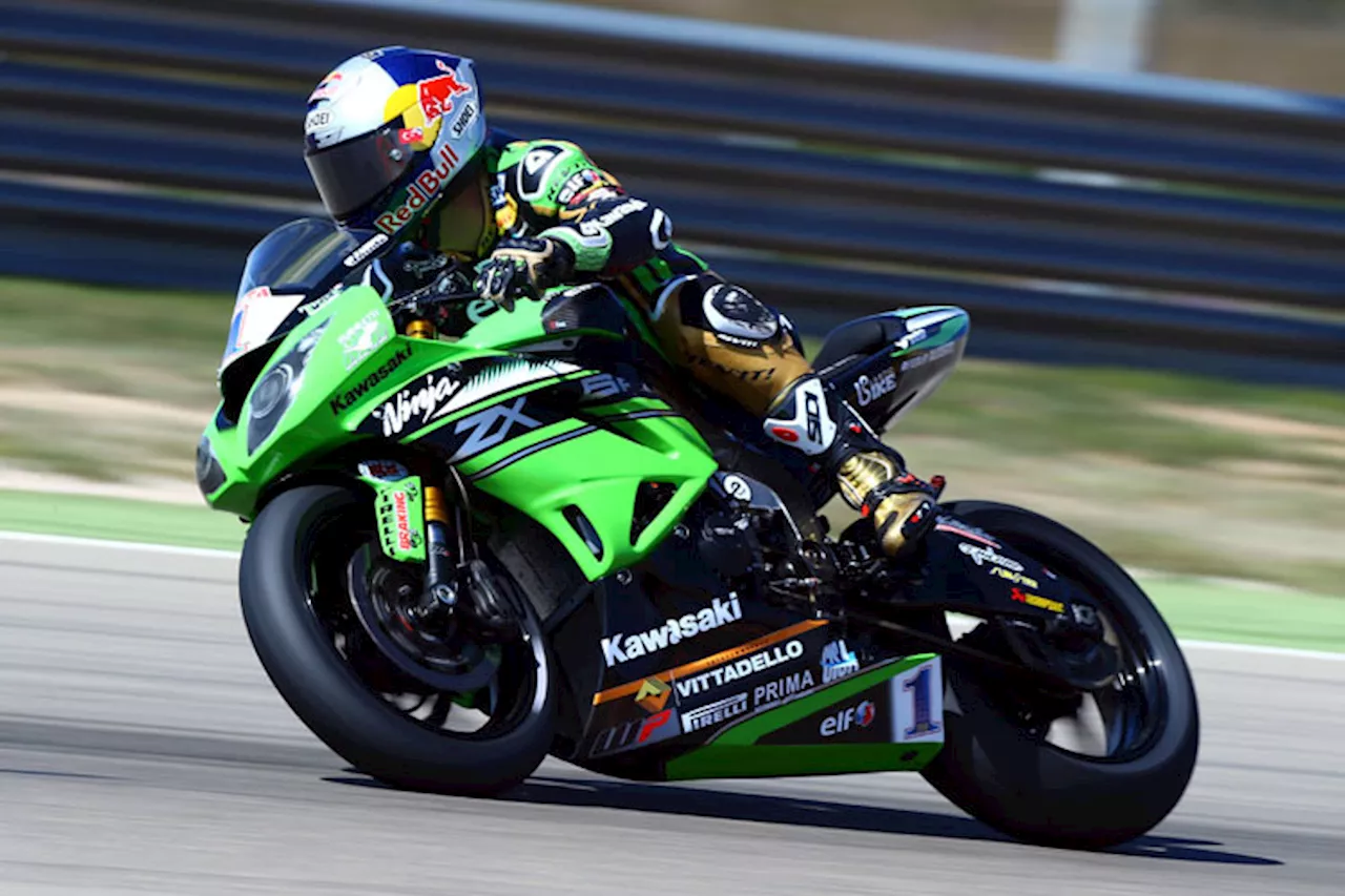 Kawasaki Puccetti Racing Team gewinnt den Doppelsieg in MotorLand Aragon