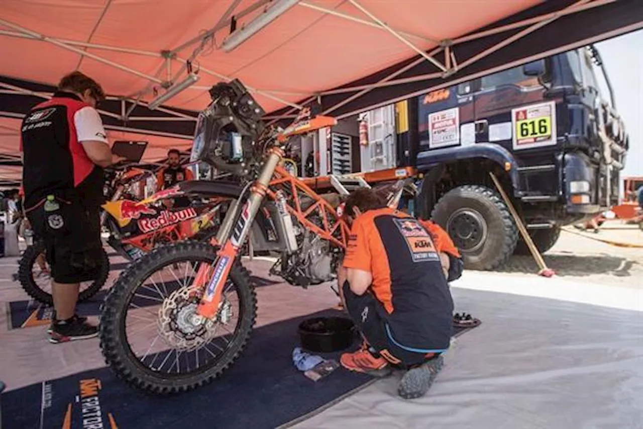 KTM Factory Racing: Positive Zwischenbilanz bei Rallye Dakar