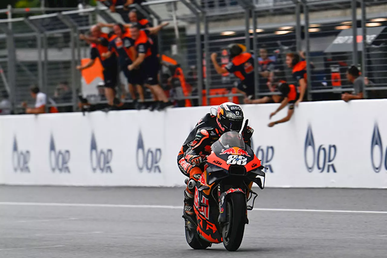 Red Bull-KTM gewinnt zweiten Saisonsieg durch Miguel Oliveira in Thailand