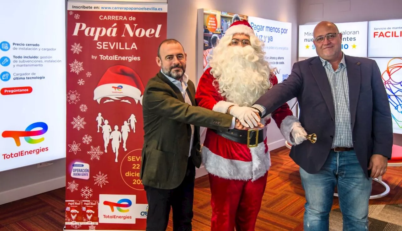 Presentada la Carrera Papá Noel de Sevilla by TotalEnergies