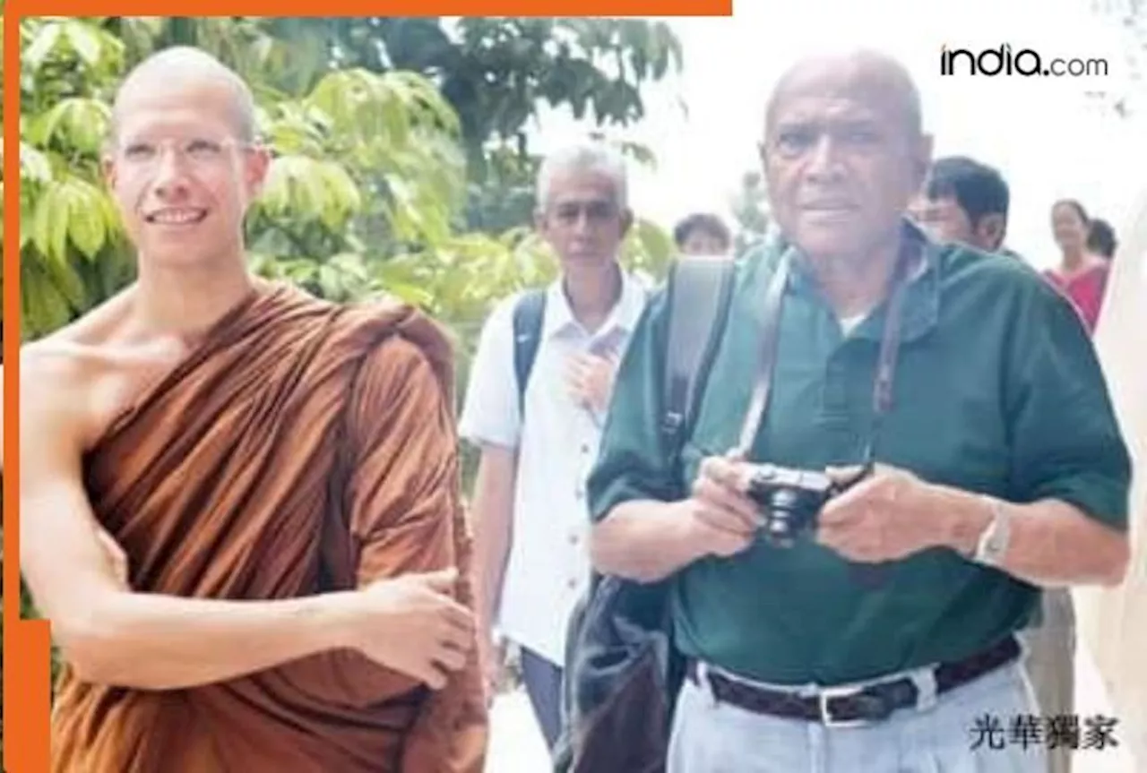 Ananda Krishnan's Son, Ven AJahn Sripanyo, Attends Father's Funeral in Kuala Lumpur