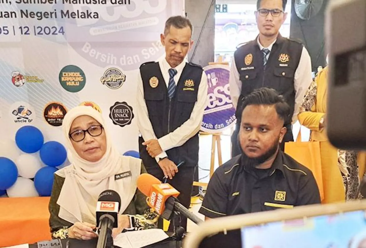 Hotel eateries among 49 food premises in Melaka ordered to shut by Health Dept