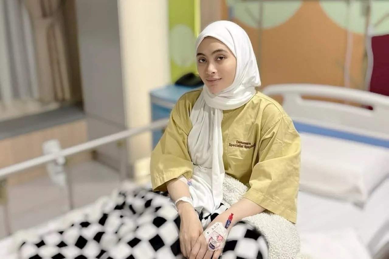 Malaysian singer Adira rushed to hospital after fainting from overworking