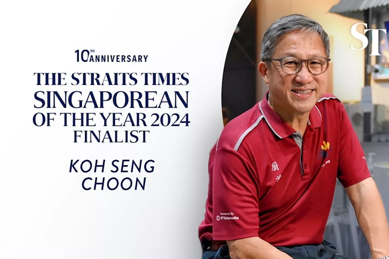 Koh Seng Choon: Finalist for The Straits Times Singaporean of the Year 2024