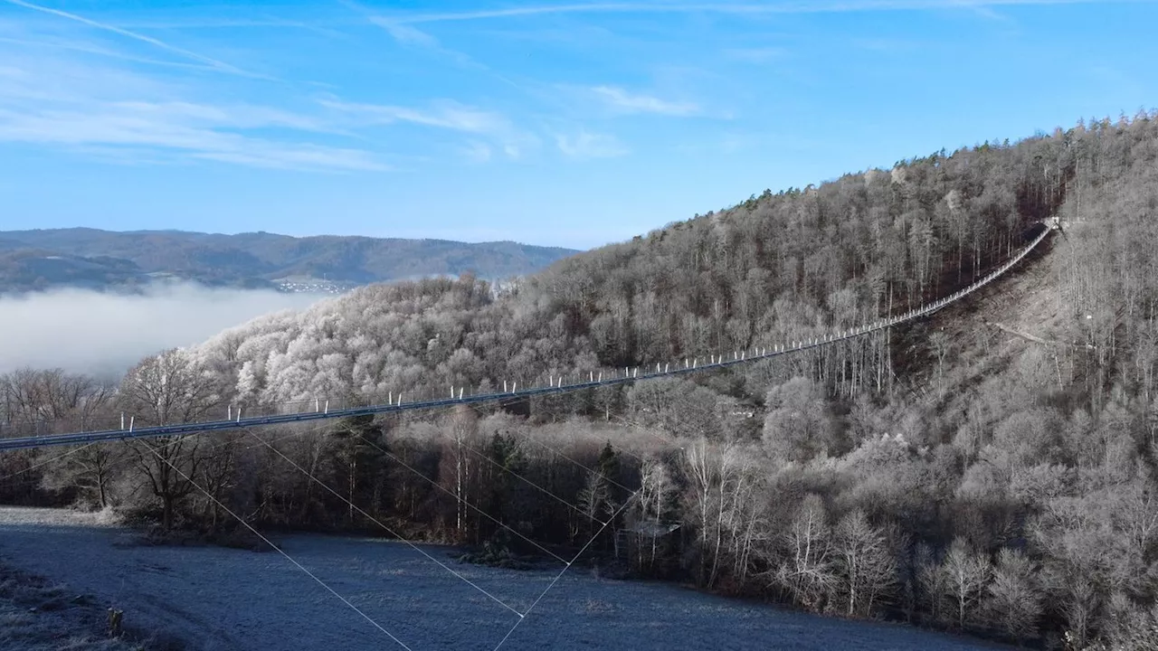 Der Highwalk Rotenburg - 617 Meter Lang, Zweitlängste Hängebrücke Deutschlands