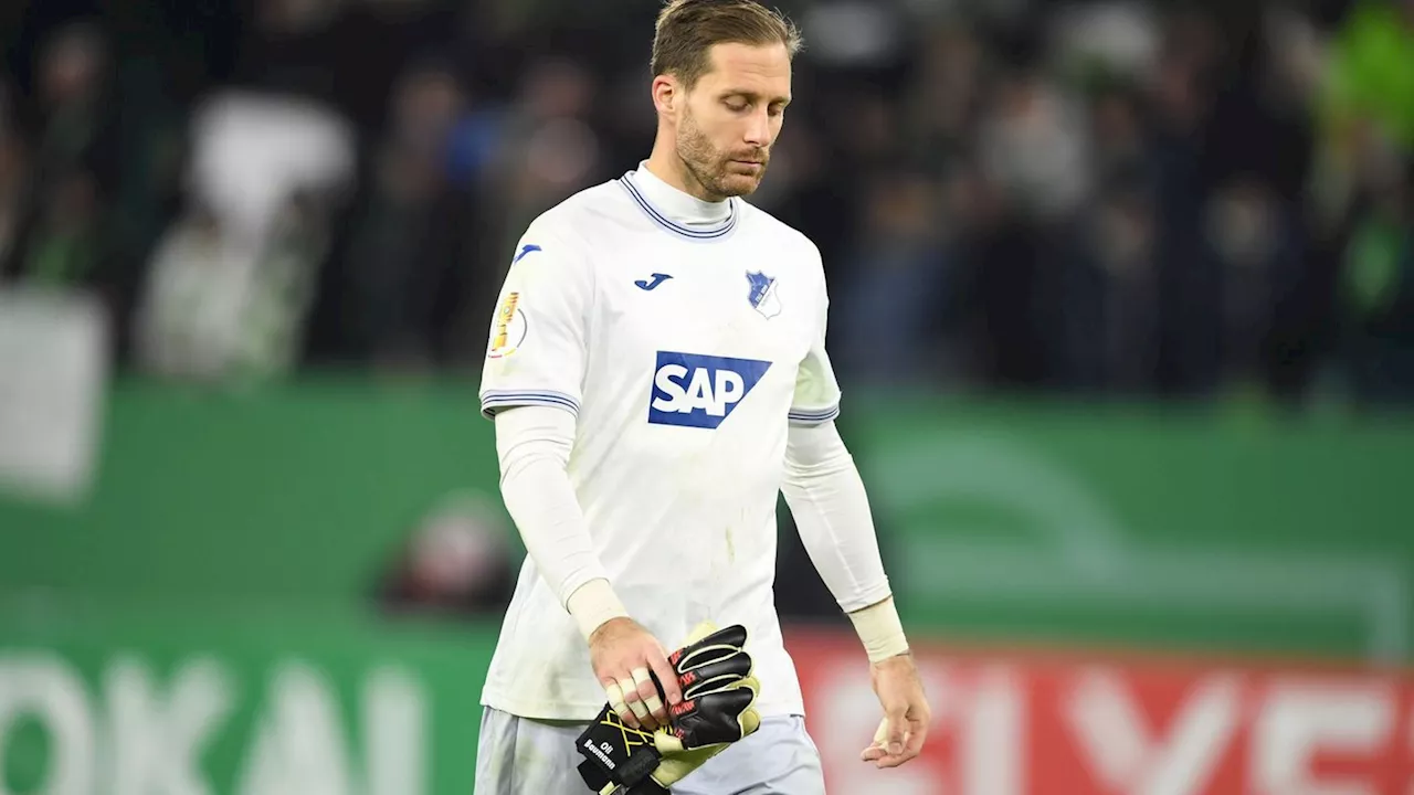 DFB-Pokal: Hoffenheim-Trainer verteidigt Baumann nach Pokal-Patzer