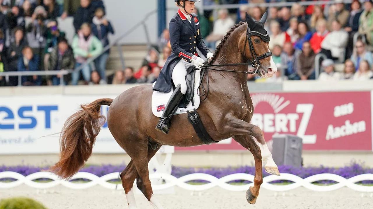 Pferdesport: Tierquälerei: Olympiasiegerin Dujardin für ein Jahr gesperrt