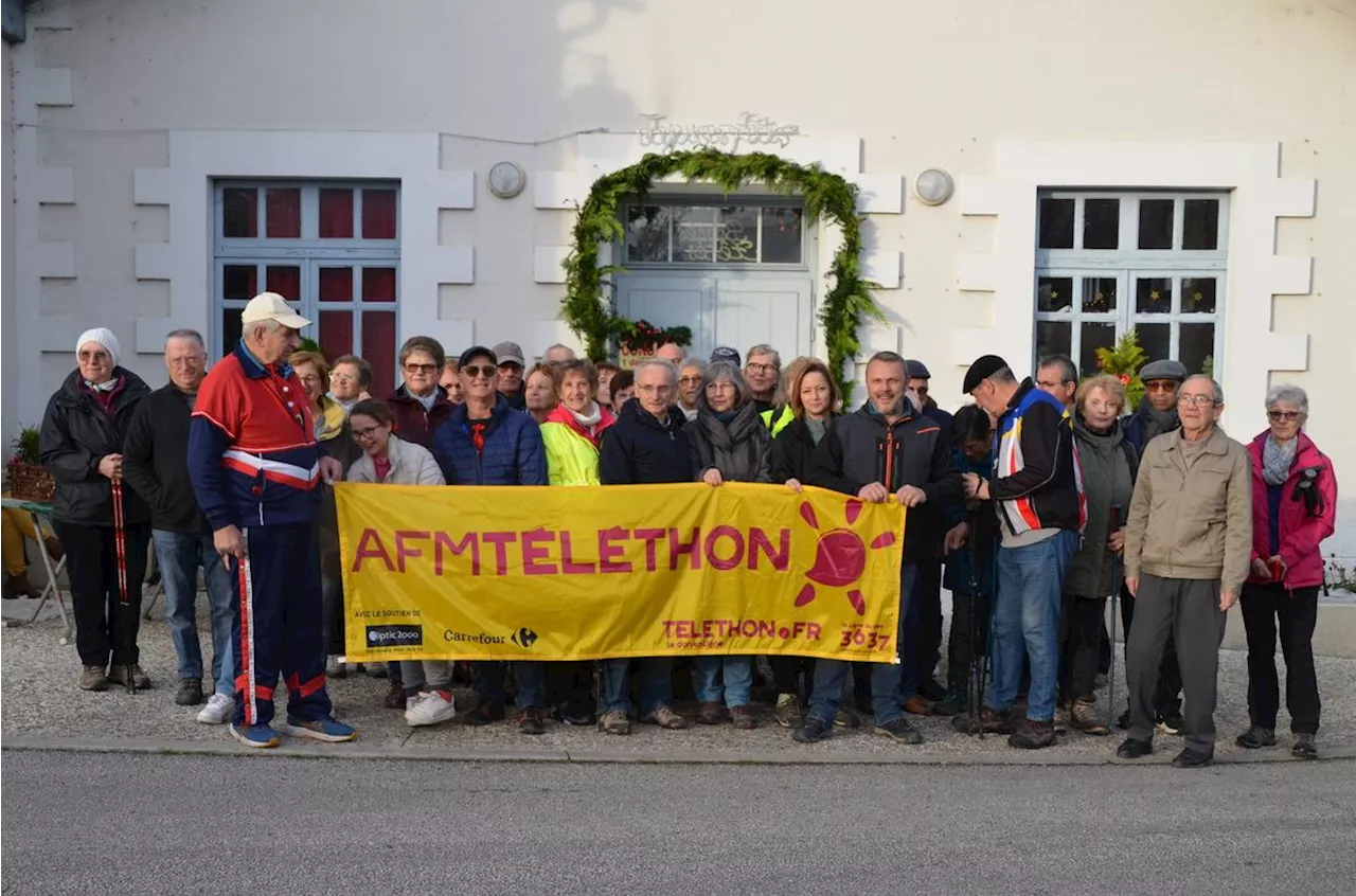 Consac : le marché de Noël et la marche récoltent des dons pour le Téléthon