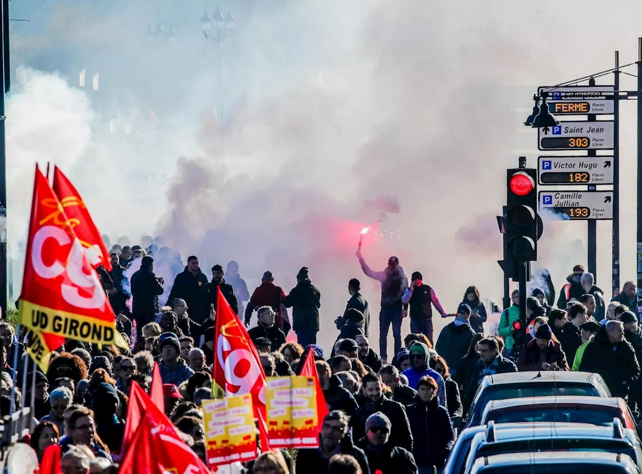 En images : il y a cinq ans, la réforme des retraites mobilisait déjà le Sud-Ouest