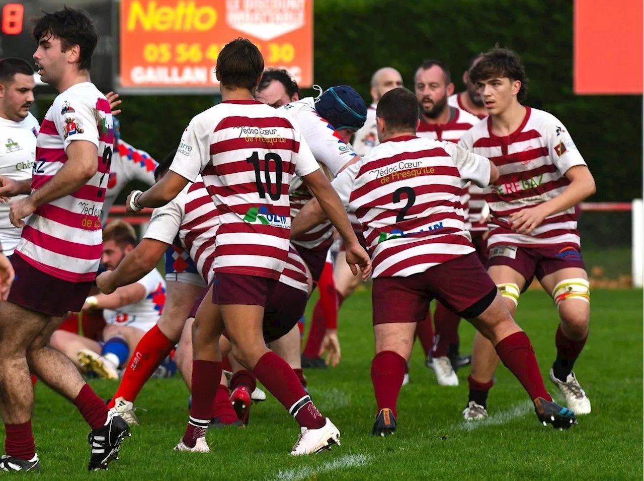 Rugby (Régionale 1) : un déplacement charnière en Charente-Maritime pour Pays Médoc