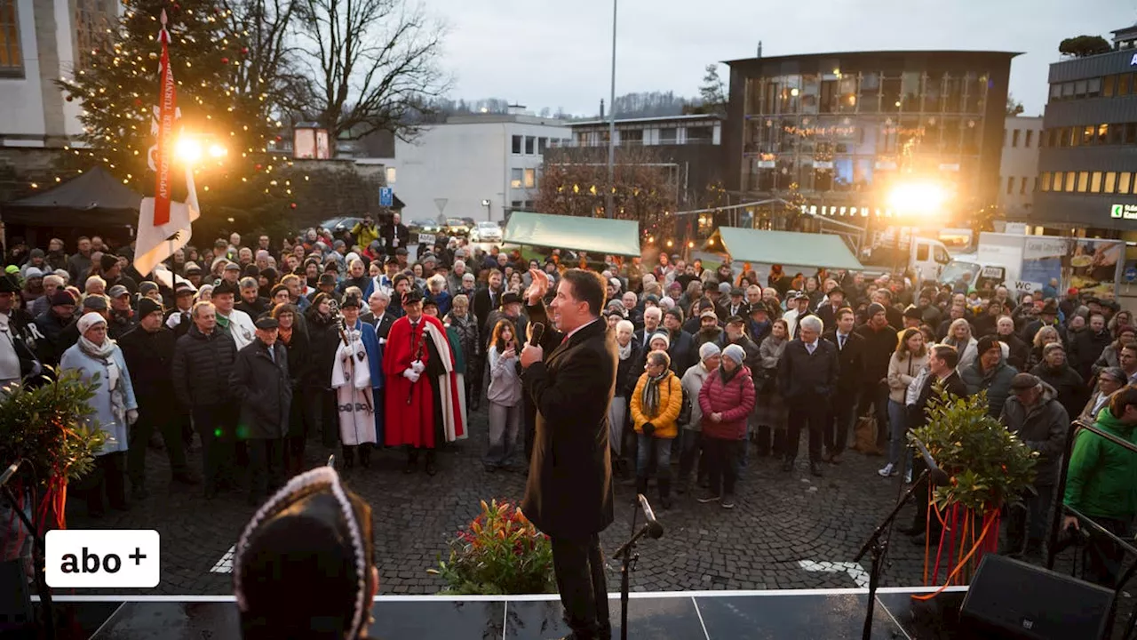 Herisau und Ausserrhoden Feiern Caroni-Wahl: 140'000 Franken für das Fest