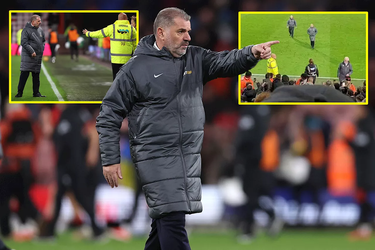 – Ange Postecoglou confronts booing Tottenham fans after defeat at Bournemouth...