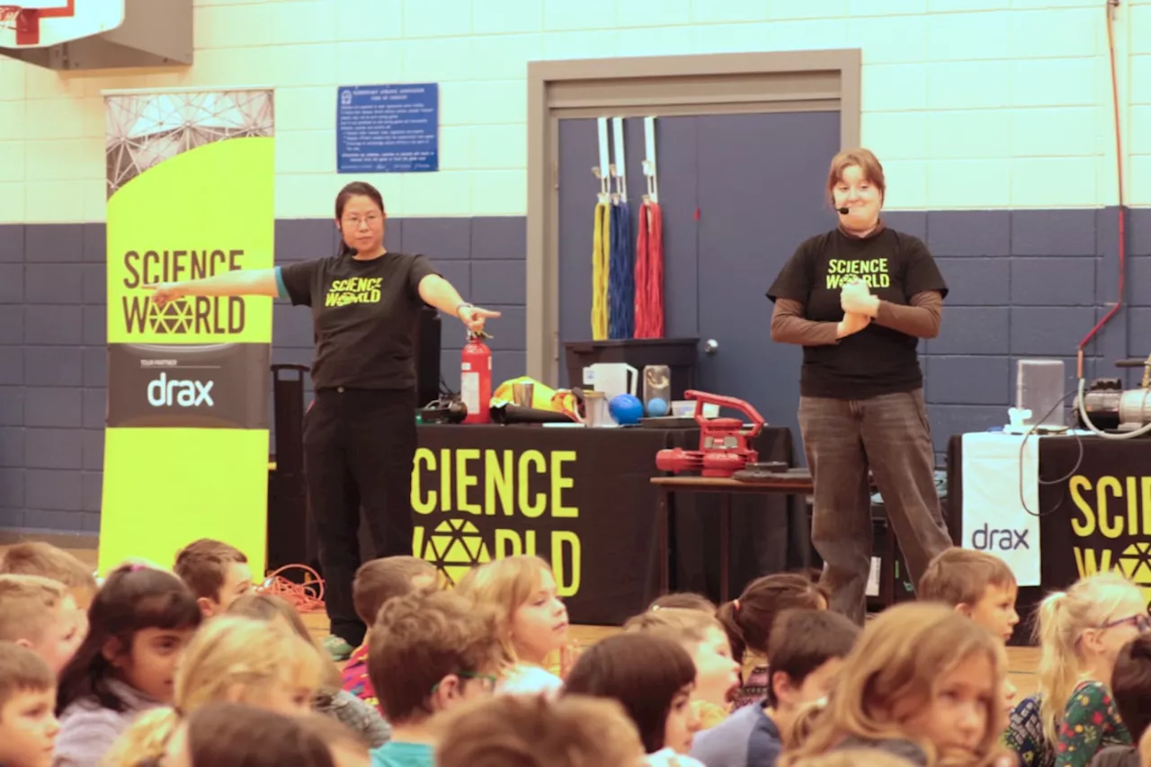 Science World's On The Road Show Puts Employees in the Spotlight as Kids' Science Rock Stars