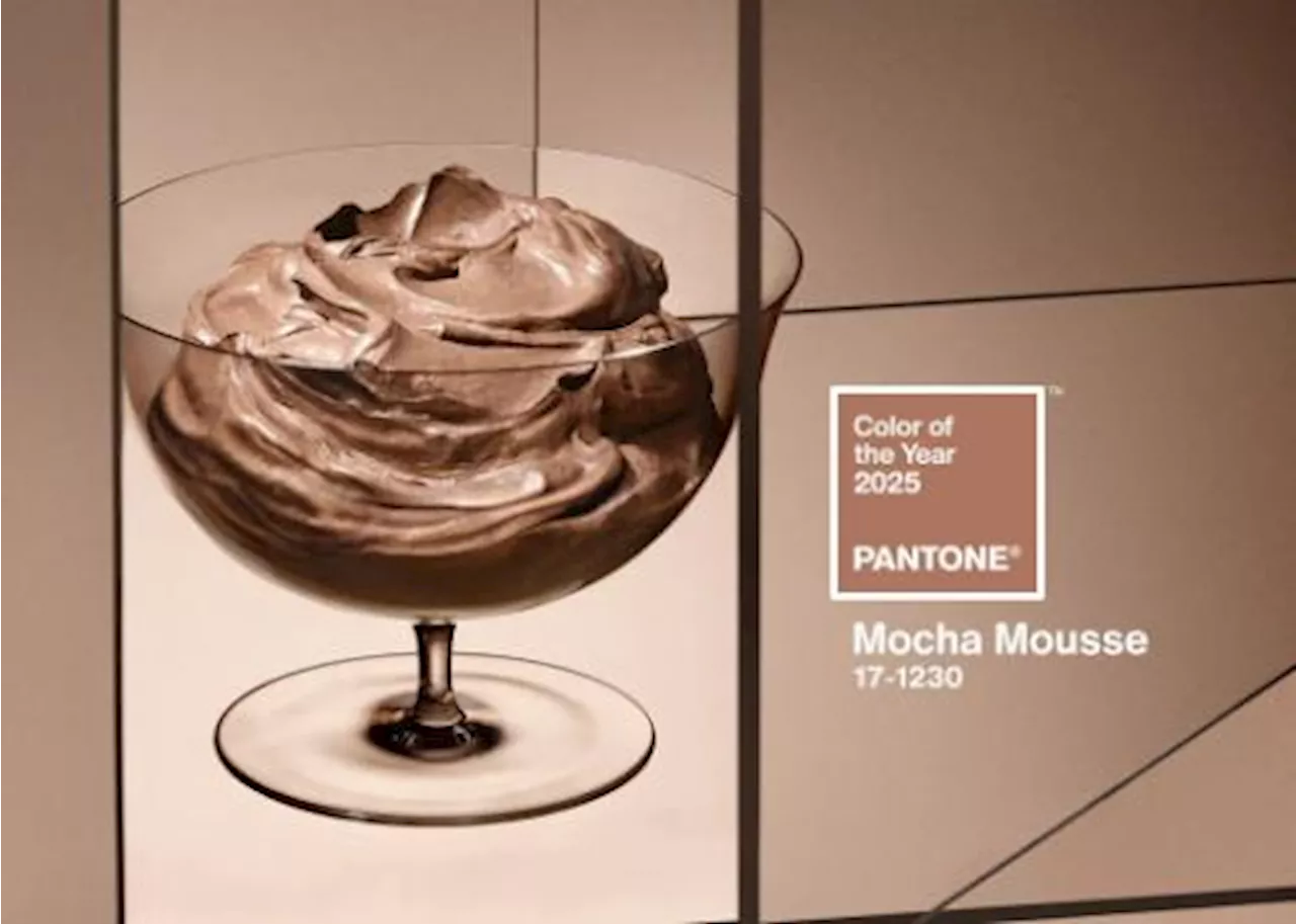 Pantone Dichiara 'Mocha Mousse' Come Colore Dell'anno 2025