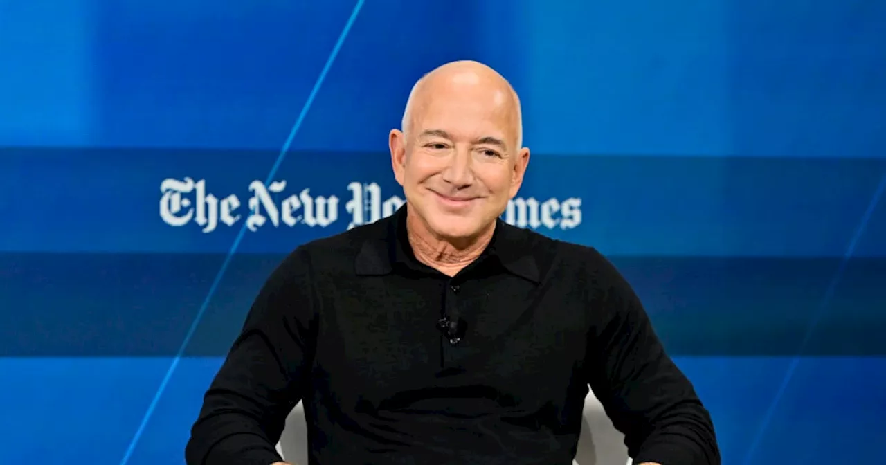 Jeff Bezos Praises Trump and Musk but Shades His Own WaPo Staff