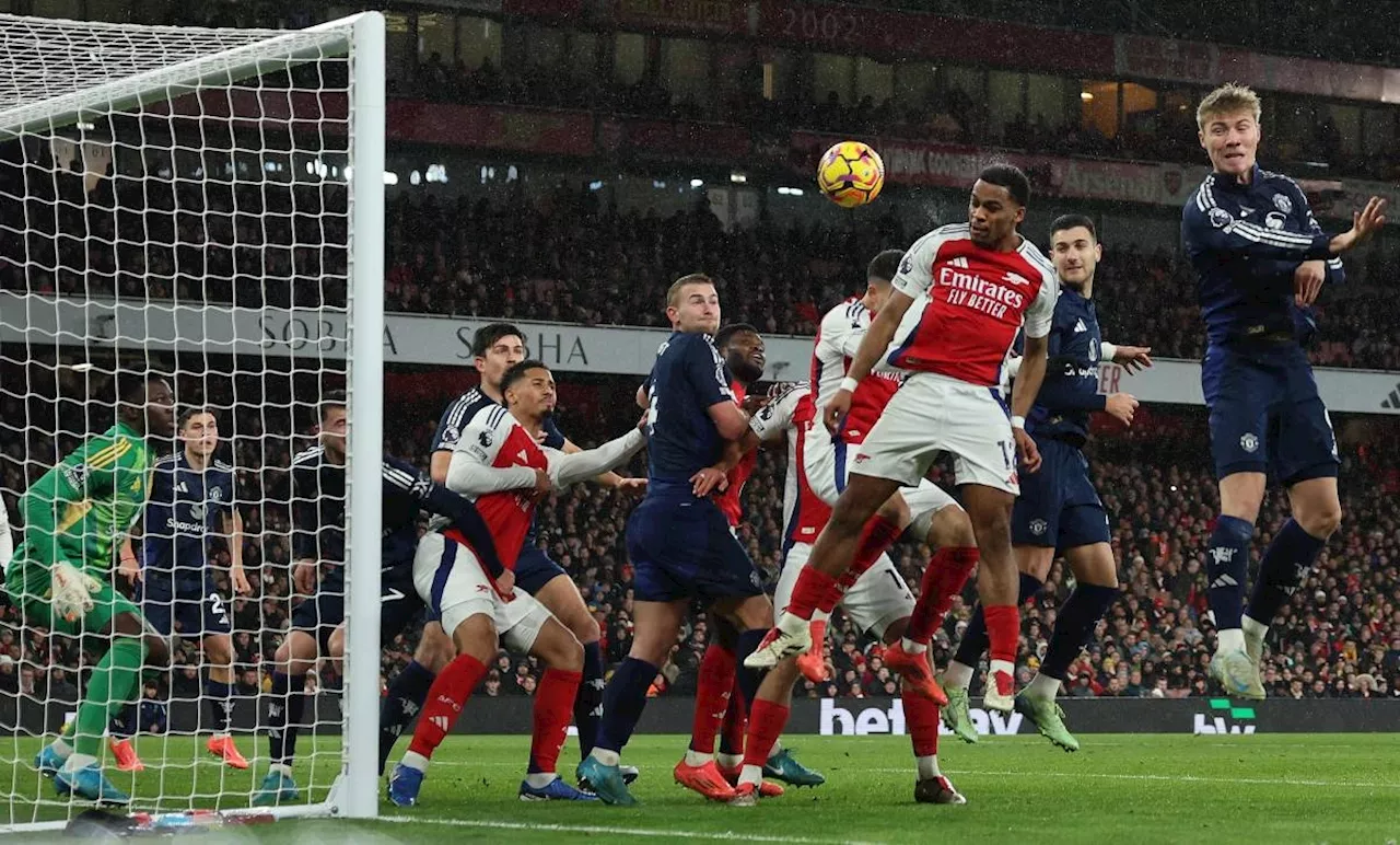 Arsenal beats Man Utd to close gap on Liverpool