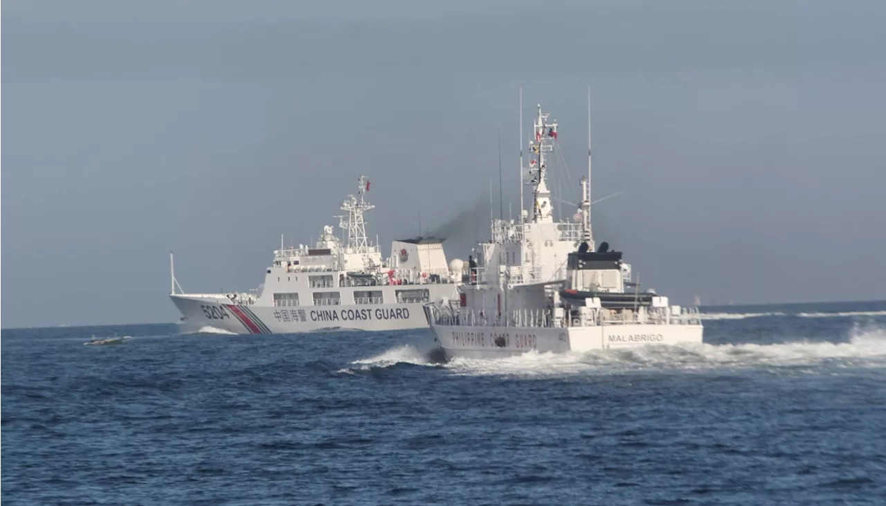 Chinese Navy and Coast Guard Confront Philippine Ships at Scarborough Shoal