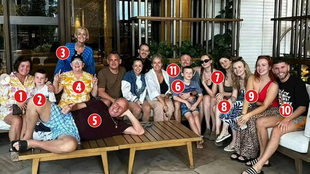 I'm A Celebrity Stars and Their Families Gather at Luxury Hotel Post-Jungle