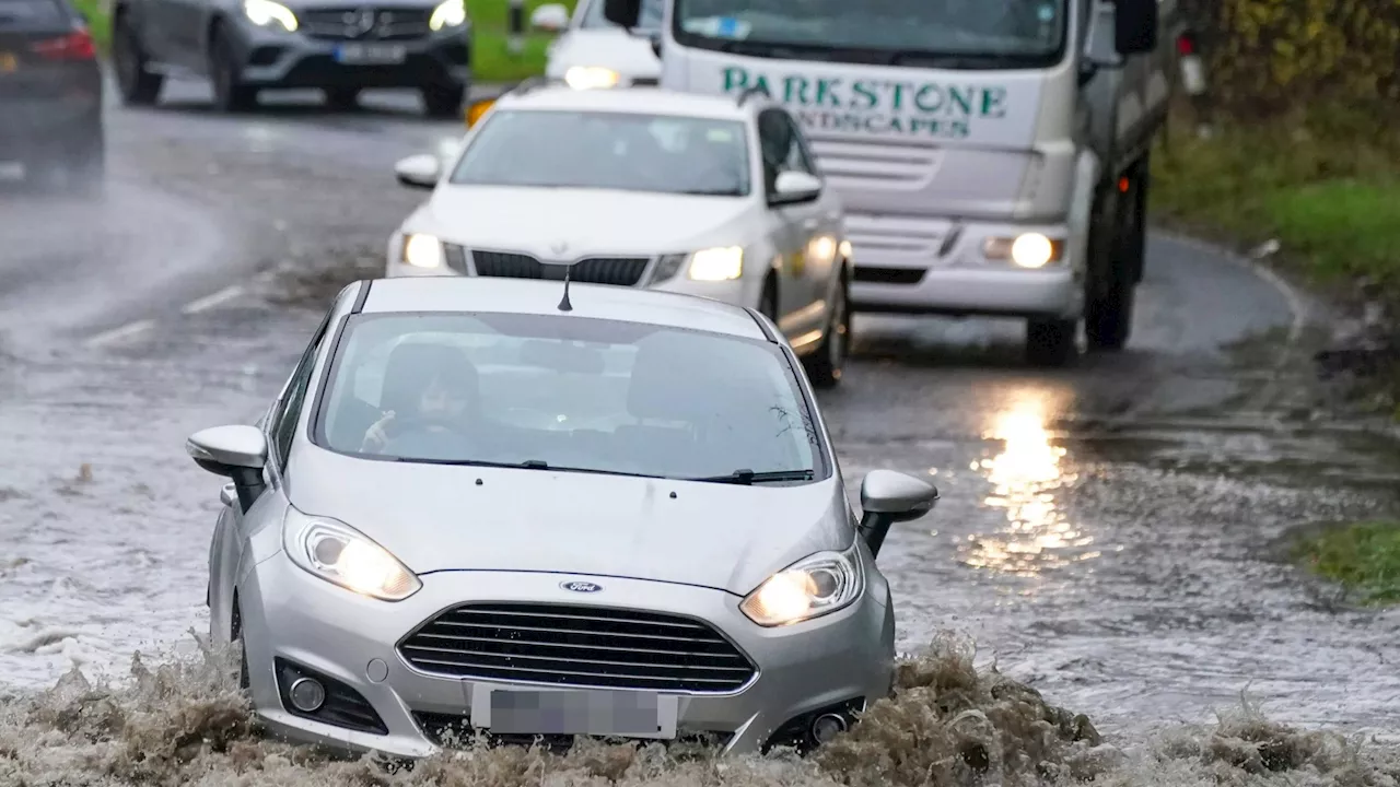 Yellow Weather Warning Issued: Brits Brace for 80mph Gales and Heavy Rain Over Weekend