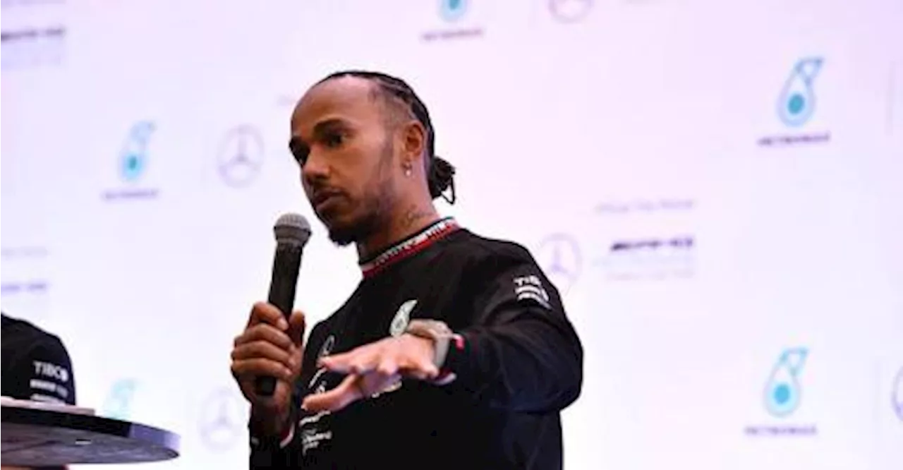 Hamilton bids farewell to Mercedes as Ferrari vie for title