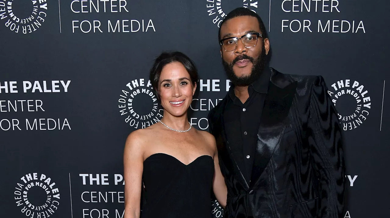 Meghan Markle Supports Tyler Perry at Paley Honors Fall Gala