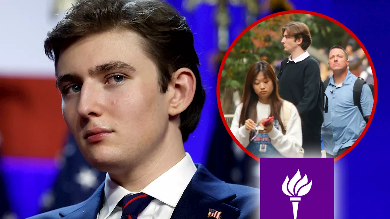 Barron Trump Keeping Low Profile at NYU, Playing Video Games With Students