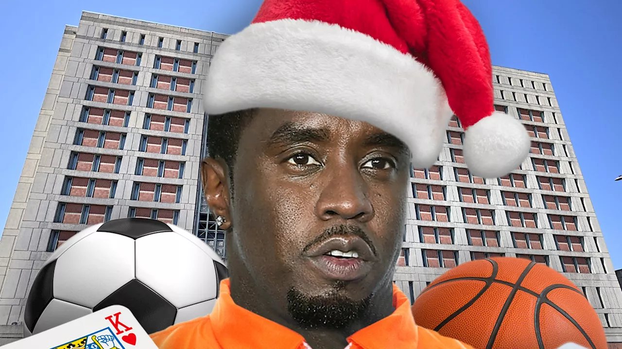 Diddy's First Christmas Behind Bars Features Sports, Games, Holiday Meal