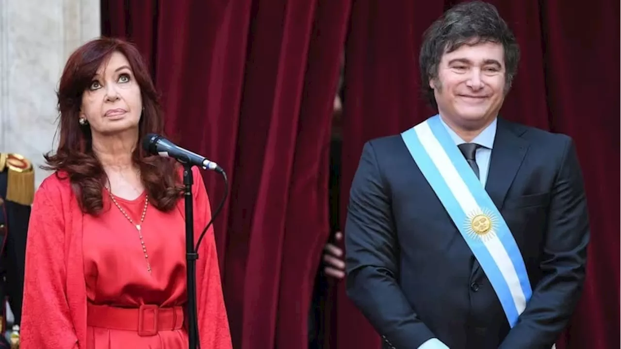 El duro cruce entre Cristina Kirchner y Javier Milei tras la detención del senador Kueider